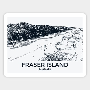 Fraser Island (K’gari) - Australia Magnet